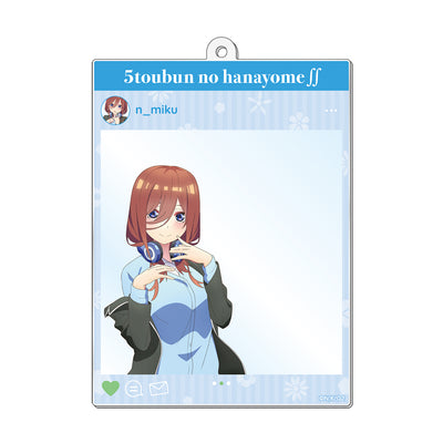 五等分の花嫁∬ アクリルフォトコレクションキーホルダー/三玖