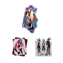 ガチ恋粘着獣 ～ネット配信者の彼女になりたくて～　ステッカー3枚セット/スバル