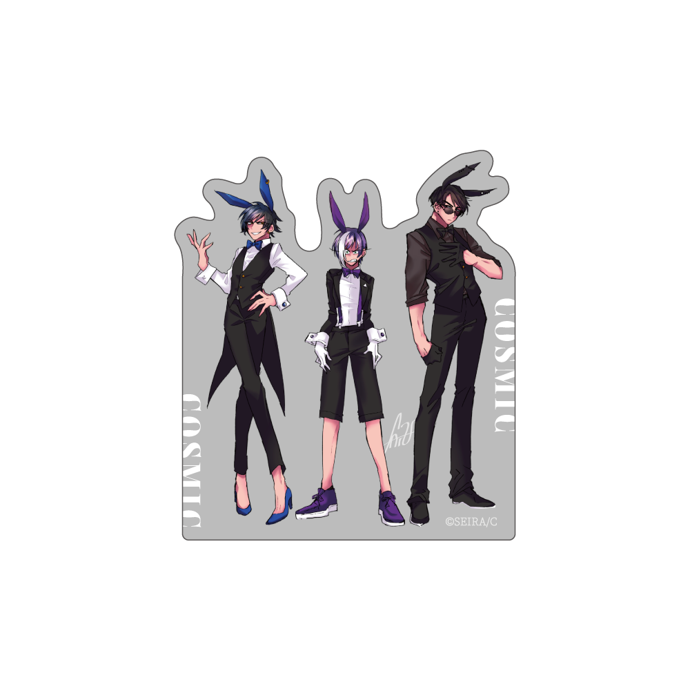 ガチ恋粘着獣 ～ネット配信者の彼女になりたくて～ ステッカー3枚