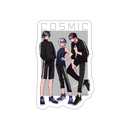 ガチ恋粘着獣 ～ネット配信者の彼女になりたくて～　ステッカー3枚セット/コスモ