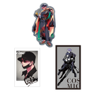 ガチ恋粘着獣 ～ネット配信者の彼女になりたくて～　ステッカー3枚セット/ギンガ