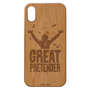 GREAT PRETENDER 【iPhoneX Xs】ウッドiPhone ケース