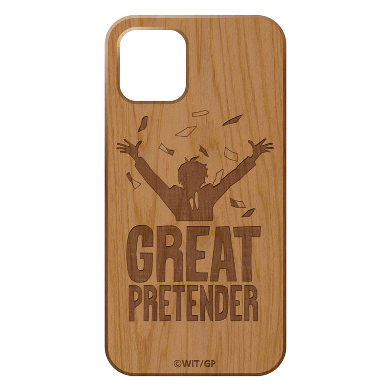 GREAT PRETENDER 【iPhone11pro専用】ウッドiPhone ケース