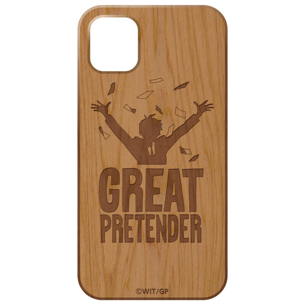 GREAT PRETENDER 【iPhone11専用】ウッドiPhone ケース