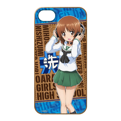 ガールズ＆パンツァー 最終章【iPhone8/7/6/6s専用】 ウッドiPhoneケース【みほver.】