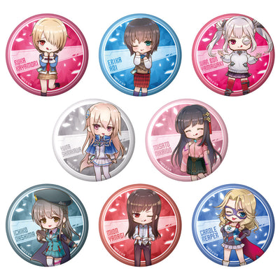 ヘブンバーンズレッド　トレーディングてへぺりんこキラキラ缶バッジ（BOX）