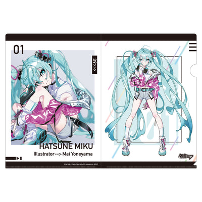 初音ミク クリアファイル Art by 米山舞
