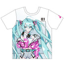 初音ミク フルグラフィックTシャツ Art by 米山舞