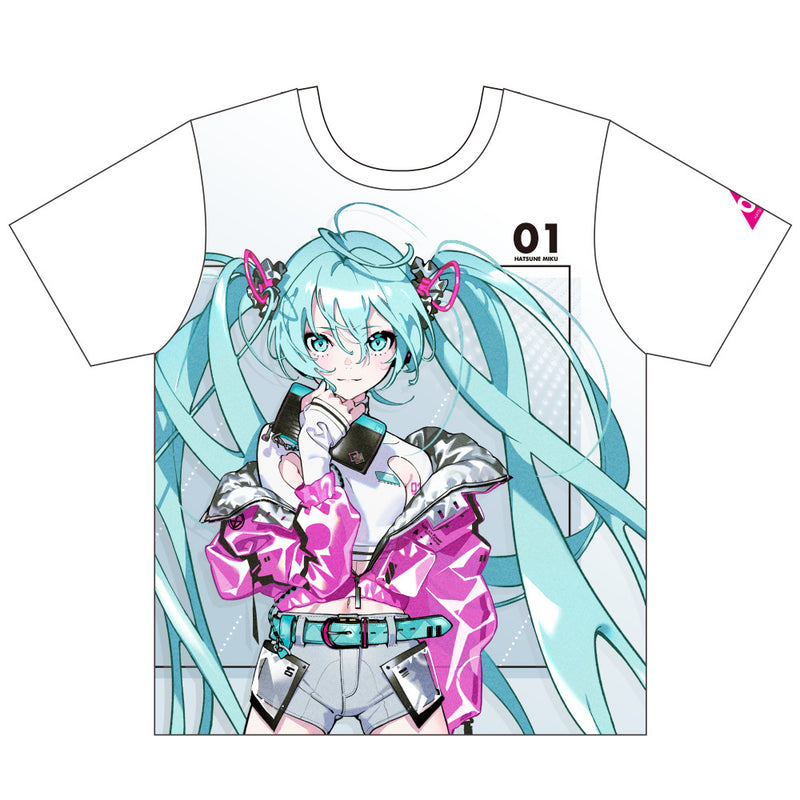 初音ミク フルグラフィックTシャツ Art by 米山舞