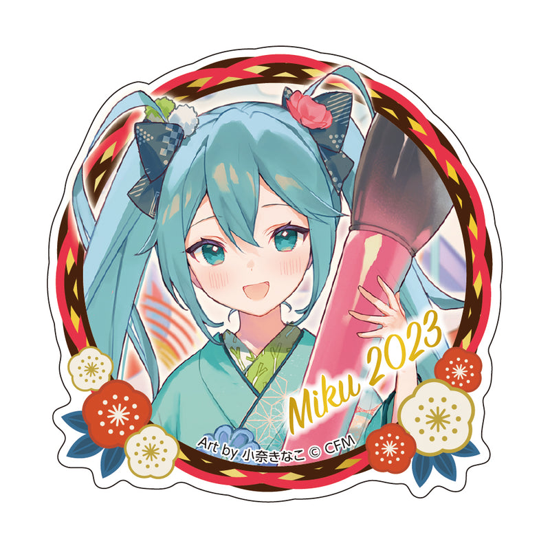 初音ミク New Year SHOP 2023 ステッカー付き年越しそば