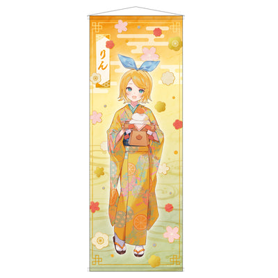 初音ミク New Year SHOP 2023 等身大タペストリー/鏡音リン
