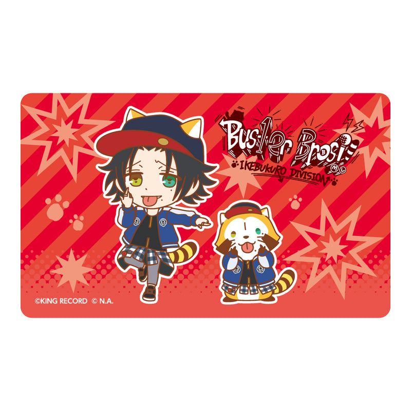 ヒプノシスマイク×ラスカル 光るICカードステッカー【山田 二郎