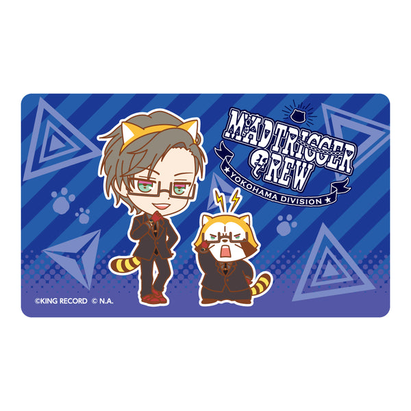 ヒプノシスマイク×ラスカル 光るICカードステッカー【入間 銃兎 ver.】