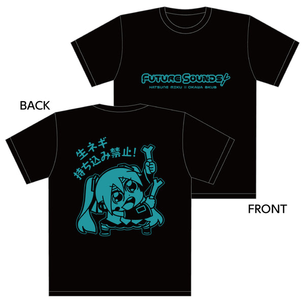 初音ミク×大川ぶくぶ Tシャツ