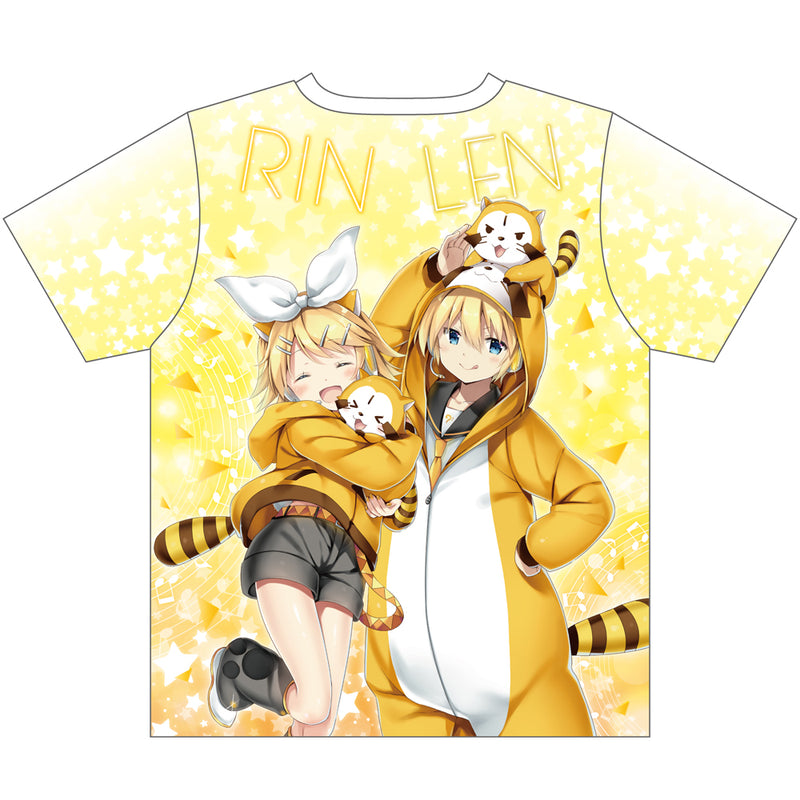 初音ミク×ラスカル2018 フルグラフィックTシャツ