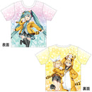 初音ミク×ラスカル2018 フルグラフィックTシャツ