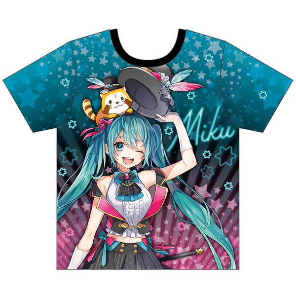 初音ミク×ラスカル2019 フルグラフィックTシャツ