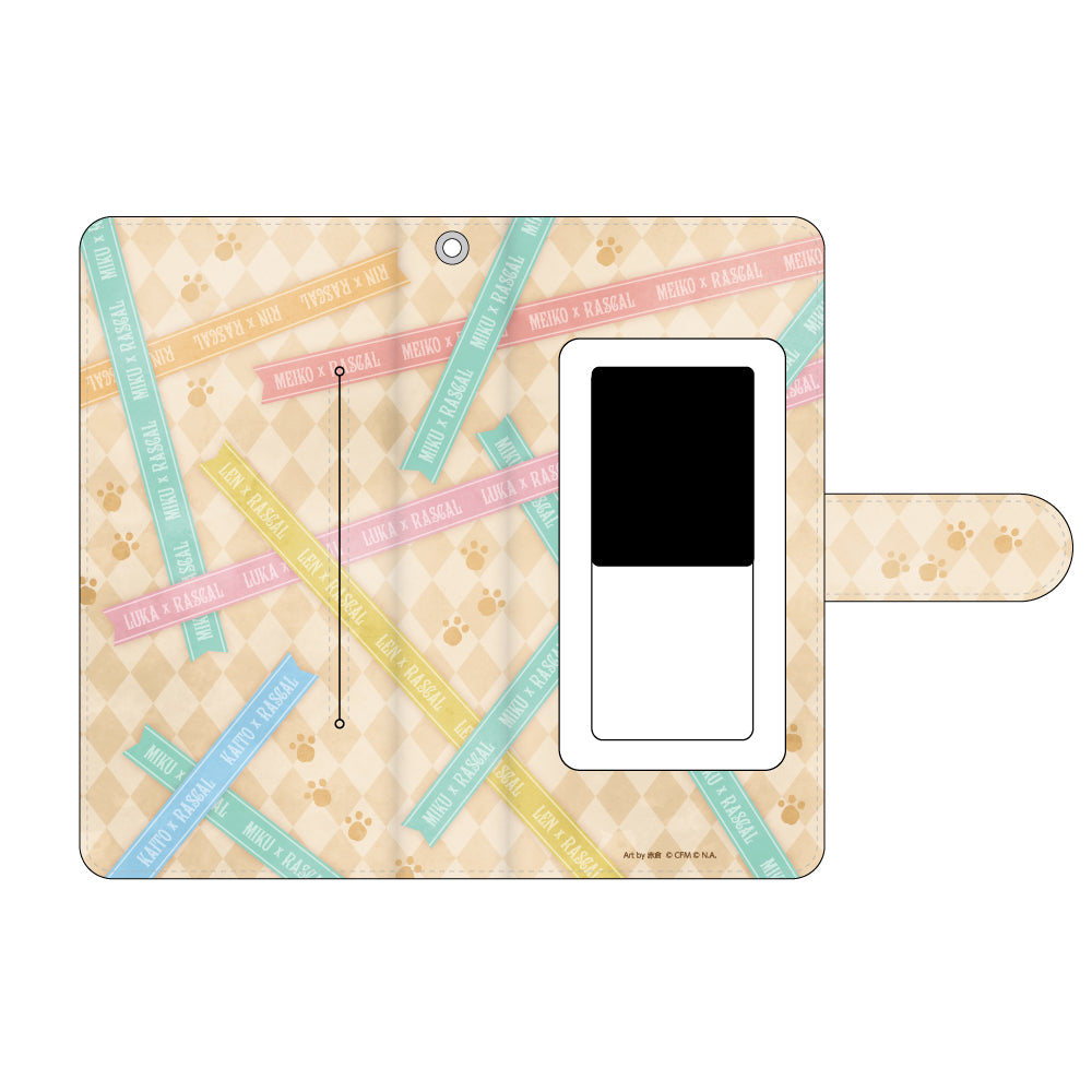 初音ミク×ラスカル2020冬 手帳型スマートフォンケース 初音ミク×ラスカル2020冬 手帳型スマートフォンケース