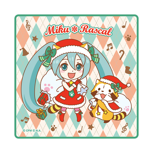 初音ミク×ラスカル2020冬 ハンドタオル