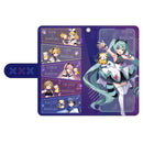 初音ミク×ラスカル2022　手帳型スマホケース