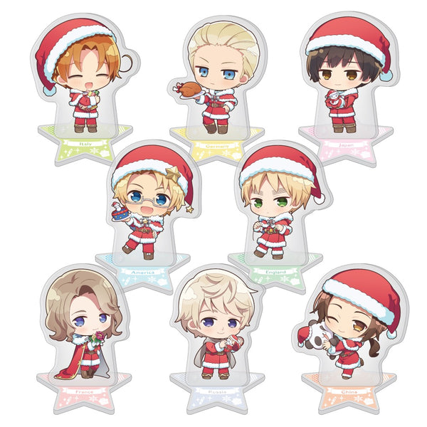 新品未開封ヘタリア AGF アメリカ ロシア アクスタ ヘタリア world