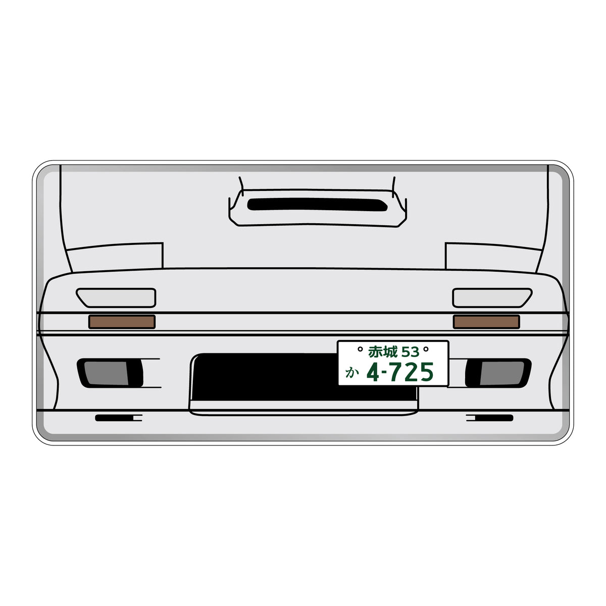 新劇場版 頭文字D 大容量モバイルバッテリー【FC3Sver.】