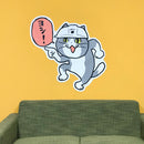 仕事猫 けっこう大きいウォールステッカー