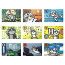 仕事猫 トレーディングスクエア缶バッジ(単品)