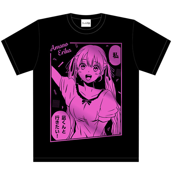 カッコウの許嫁 箔プリントTシャツ/天野エリカ