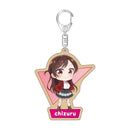 彼女、お借りします　ウッドキーホルダー/水原千鶴