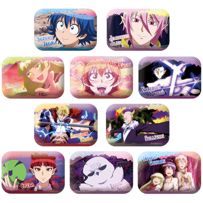 魔入りました！入間くん トレーディングスクエア缶バッジ（単品）