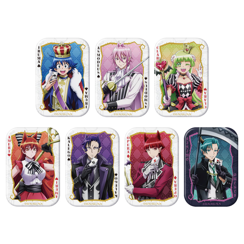 魔入りました！入間くん トレーディングスクエア缶バッジ TRUMPver.(単品)