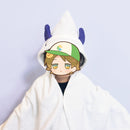 「魔入りました！入間くん」 フード付き今治タオル/モフエゴ