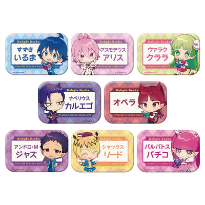 「魔入りました！入間くん」トレーディングスクエア缶バッジ バビルス図書ver.（BOX）