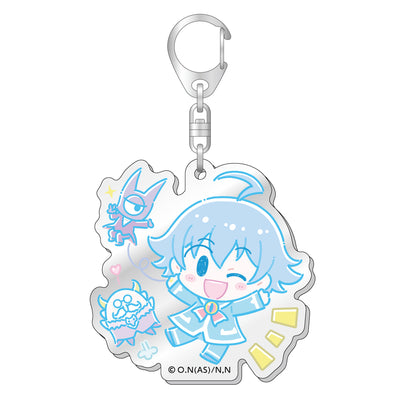 「魔入りました！入間くん」 ラメ入りアクリルキーホルダー あくまポップver./鈴木入間