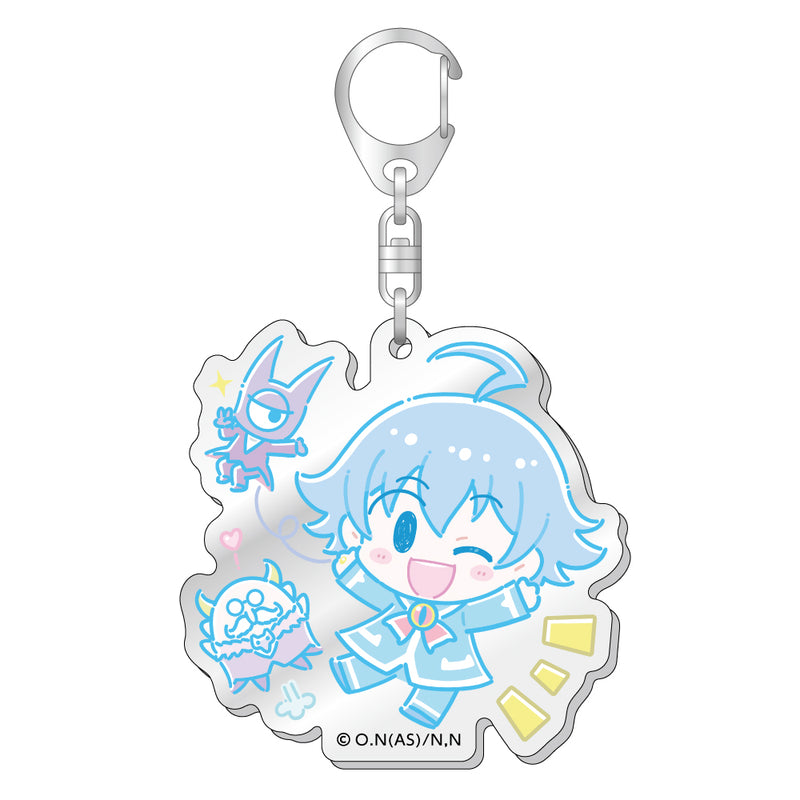 「魔入りました！入間くん」 ラメ入りアクリルキーホルダー あくまポップver./鈴木入間
