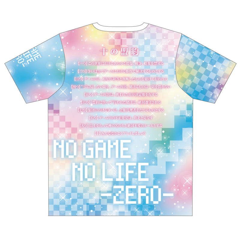 ノーゲーム・ノーライフ ゼロ 描き下ろしフルグラフィックTシャツ/空＆白ver.