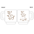 忍者と極道 CAFEでいびすのマグカップ