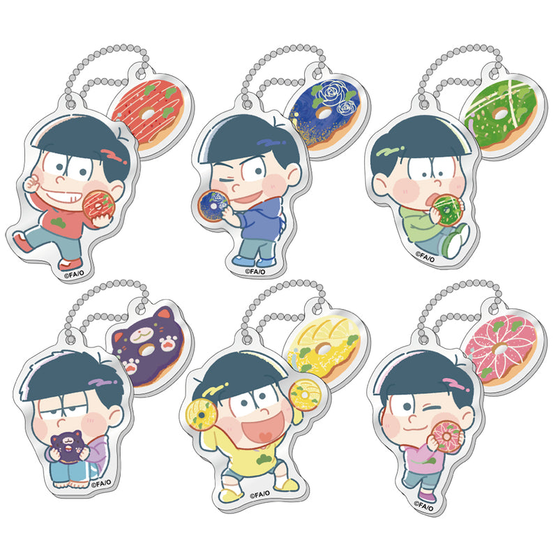 おそ松さん トレーディングアクリルボールチェーン （ドーナツパーツ付き）（単品）