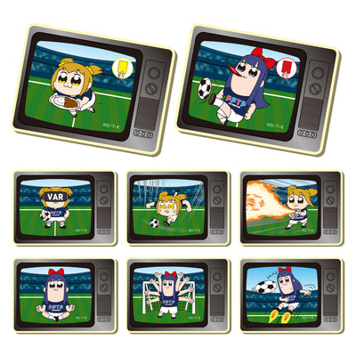 ポプテピピック　トレーディングレトロテレビフレームマグネット（単品）