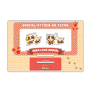 ラスカル×進撃の巨人 ゆらゆらアクセサリースタンド【エレン＆リヴァイver.】