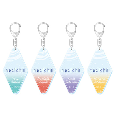 アイドルマスター シャイニーカラーズ モーテルキーホルダーセット/283プロ ノクチル