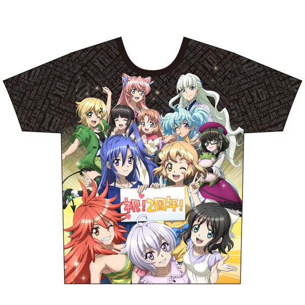 戦姫絶唱シンフォギアXD UNLIMITED フルグラフィックTシャツ【2周年ver.】