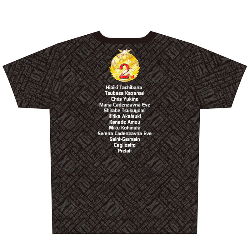 戦姫絶唱シンフォギアXD UNLIMITED フルグラフィックTシャツ【2周年ver.】