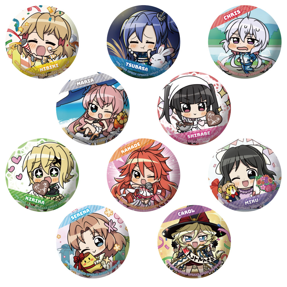 戦姫絶唱シンフォギアXD UNLIMITED トレーディングぷにぷに缶バッジ