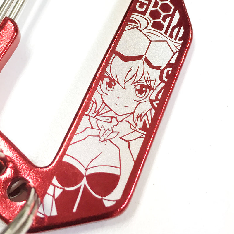 戦姫絶唱シンフォギアAXZ カラビナキーホルダー【クリスver.】