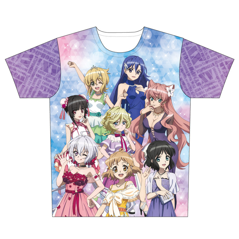 戦姫絶唱シンフォギアＸＶ フルグラフィックTシャツ