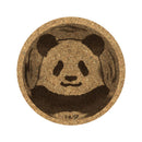 しろくまカフェ ラテアートコルクコースター/パンダくん