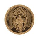 しろくまカフェ ラテアートコルクコースター/笹子さん