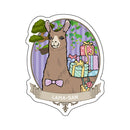 しろくまカフェ ダイカットステッカー/ラマさん